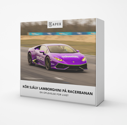 Bankörning Lamborghini