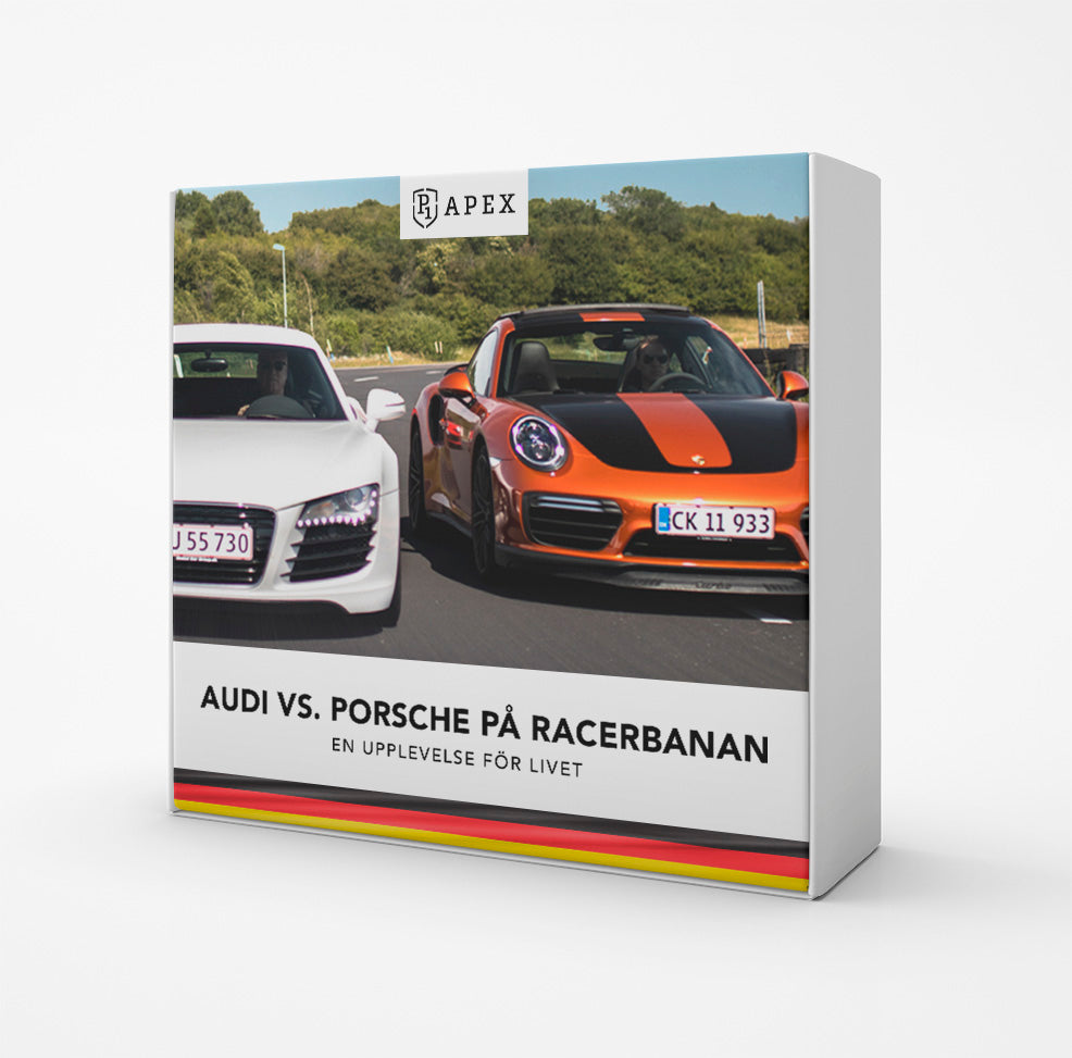 Bankörning Audi vs Porsche GT3 RS