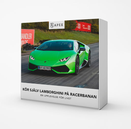 Bankörning Lamborghini