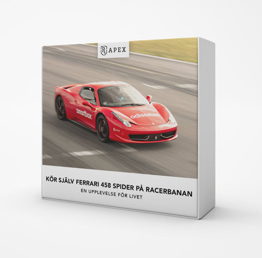 Bankörning Ferrari
